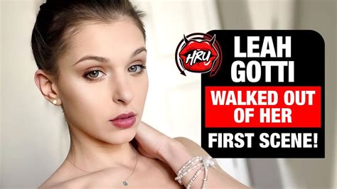 leah gotti com|Leah Gotti Walked Out of Her FIRST Scene! .